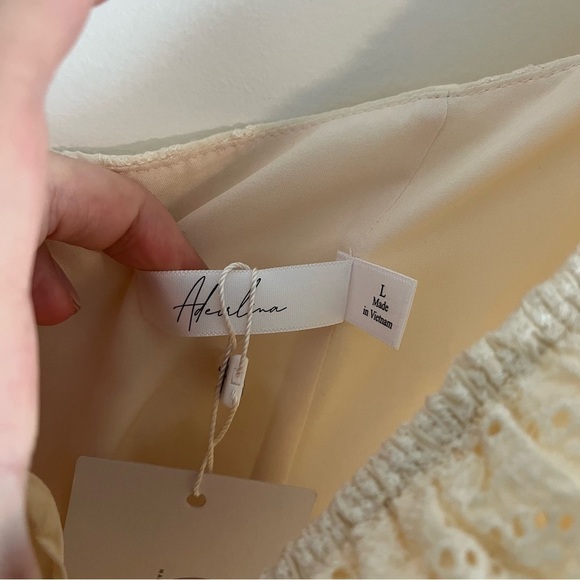 ADEIRLINA Vendela Cottagecore Puff Sleeve Praire Midi Dress - Picture 8 of 12